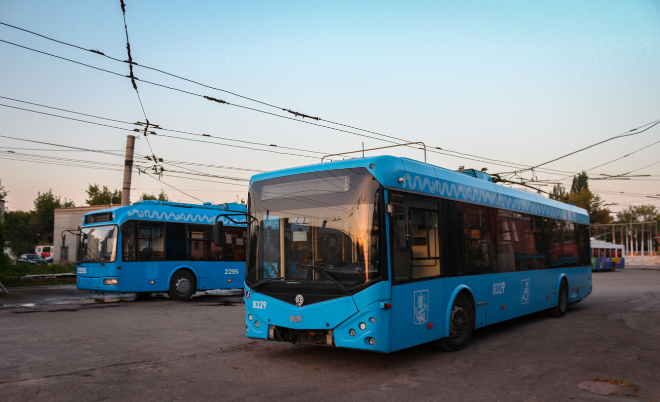 Саратов, БКМ 321 № 8329; Саратов — Поставка троллейбусов из Москвы — 2020