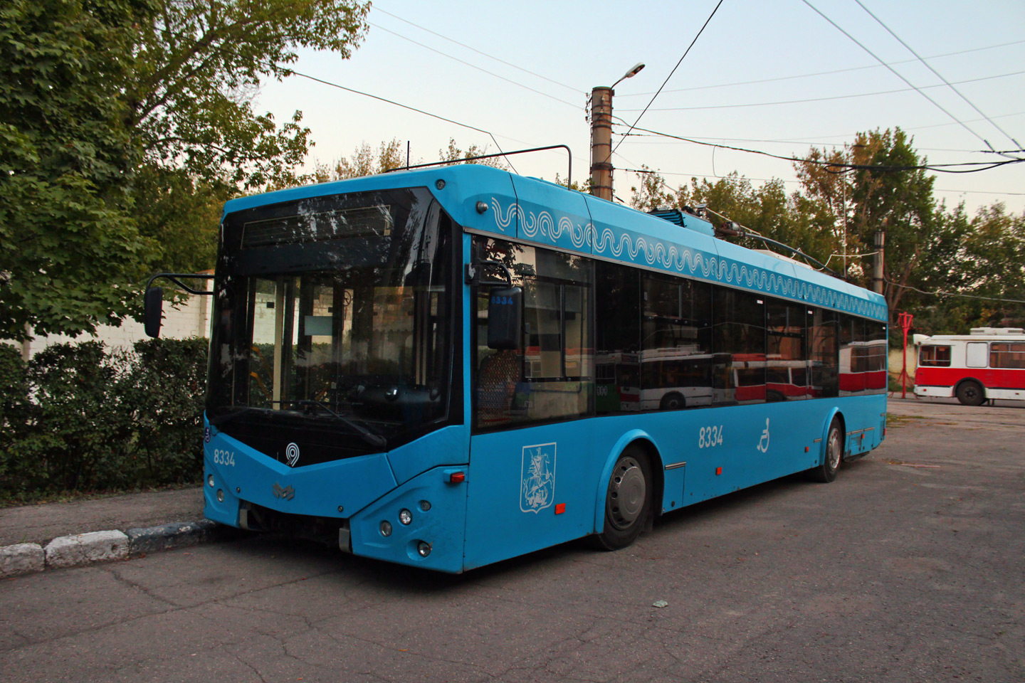 Саратов, БКМ 321 № 8334; Саратов — Поставка троллейбусов из Москвы — 2020