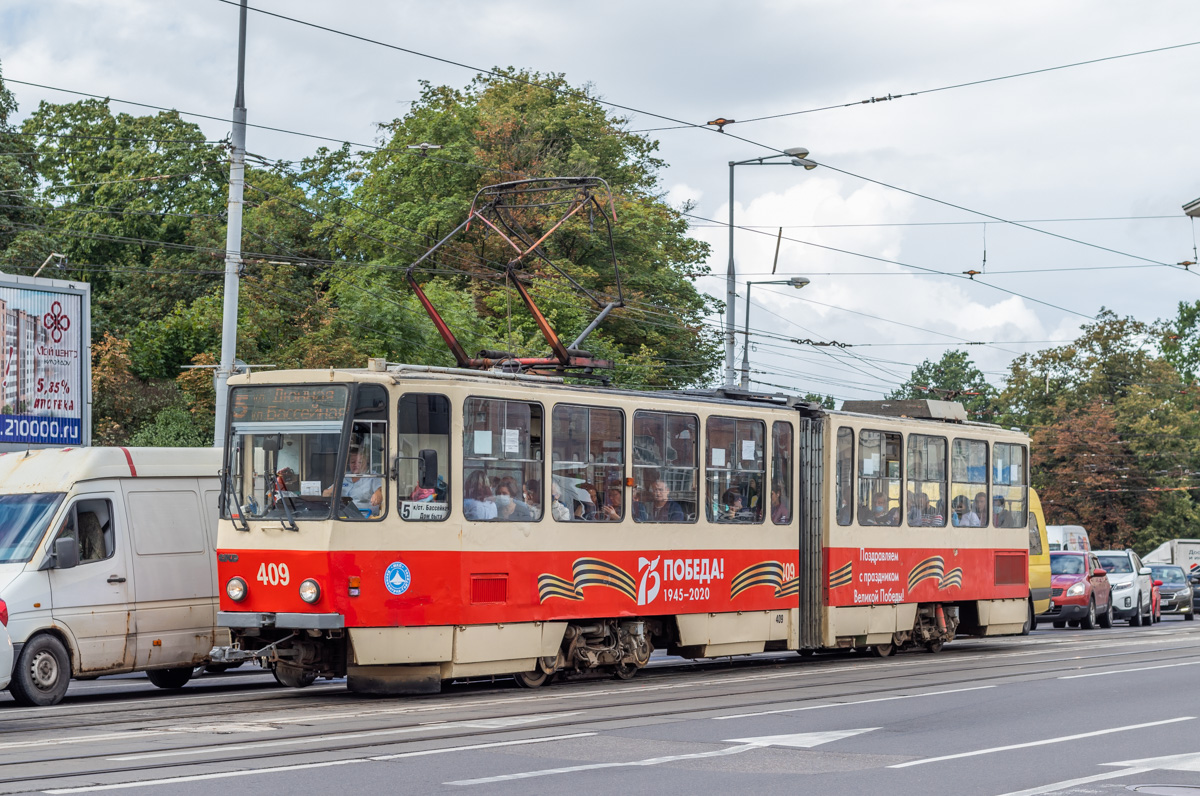 Kaliningrad, Tatra KT4SU # 409