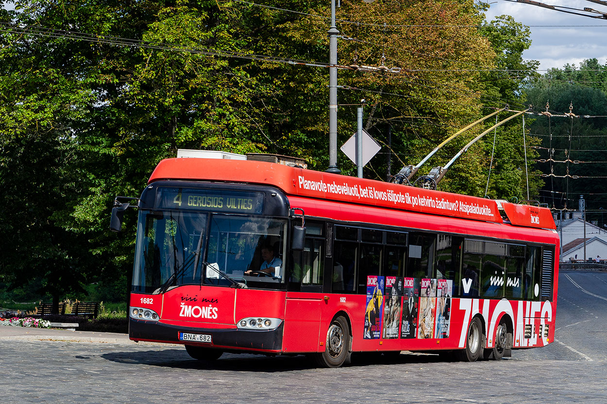 Вильнюс, Solaris Trollino II 15 AC № 1682