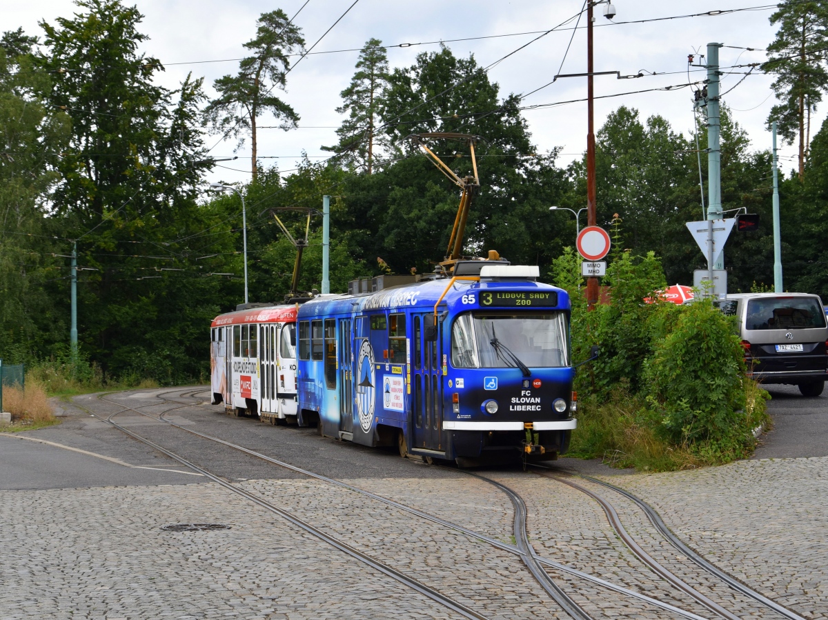 Либерец ― Яблонец-над-Нисой, Tatra T3R.SLF № 65