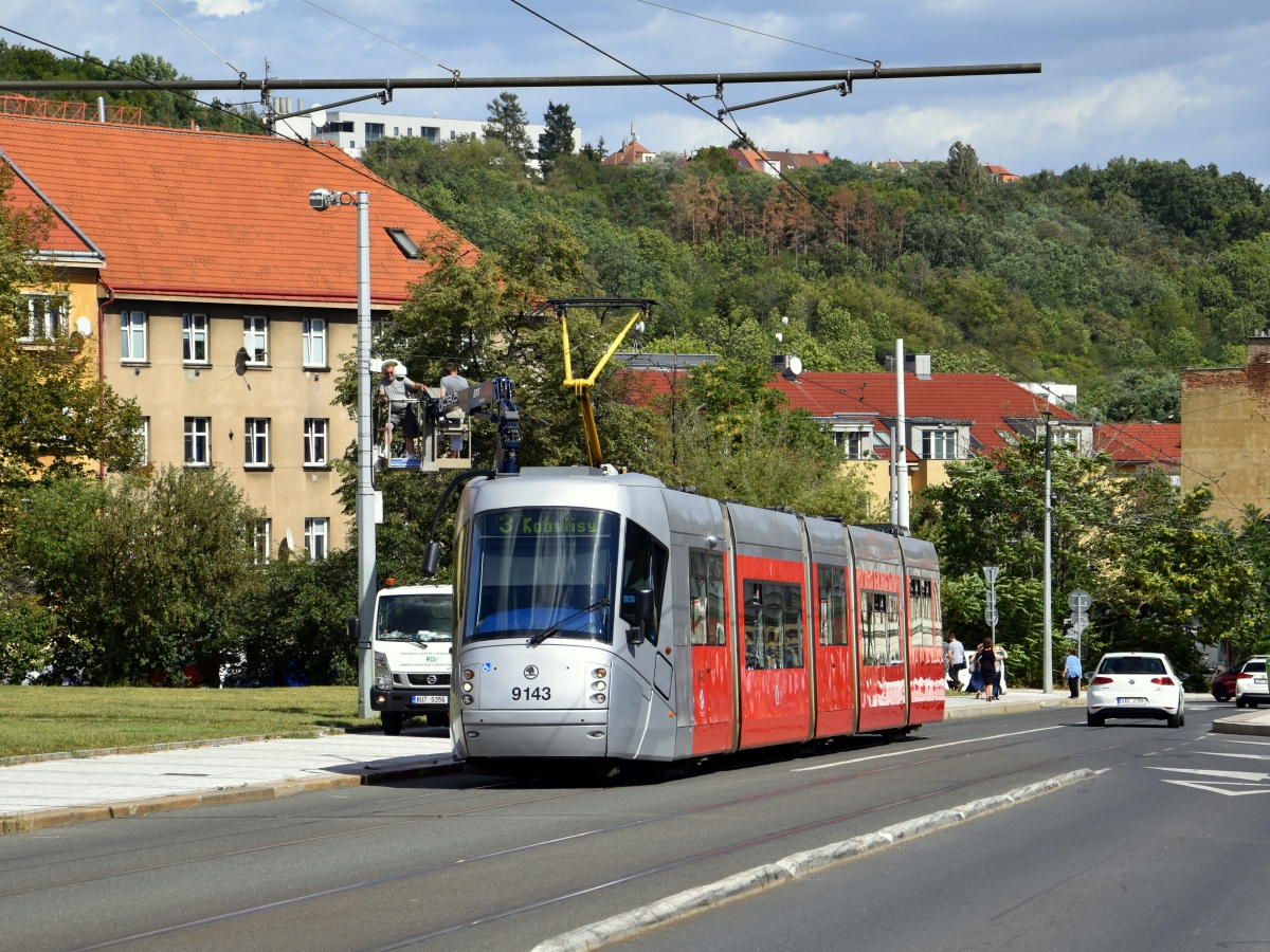 Прага, Škoda 14T Elektra № 9143