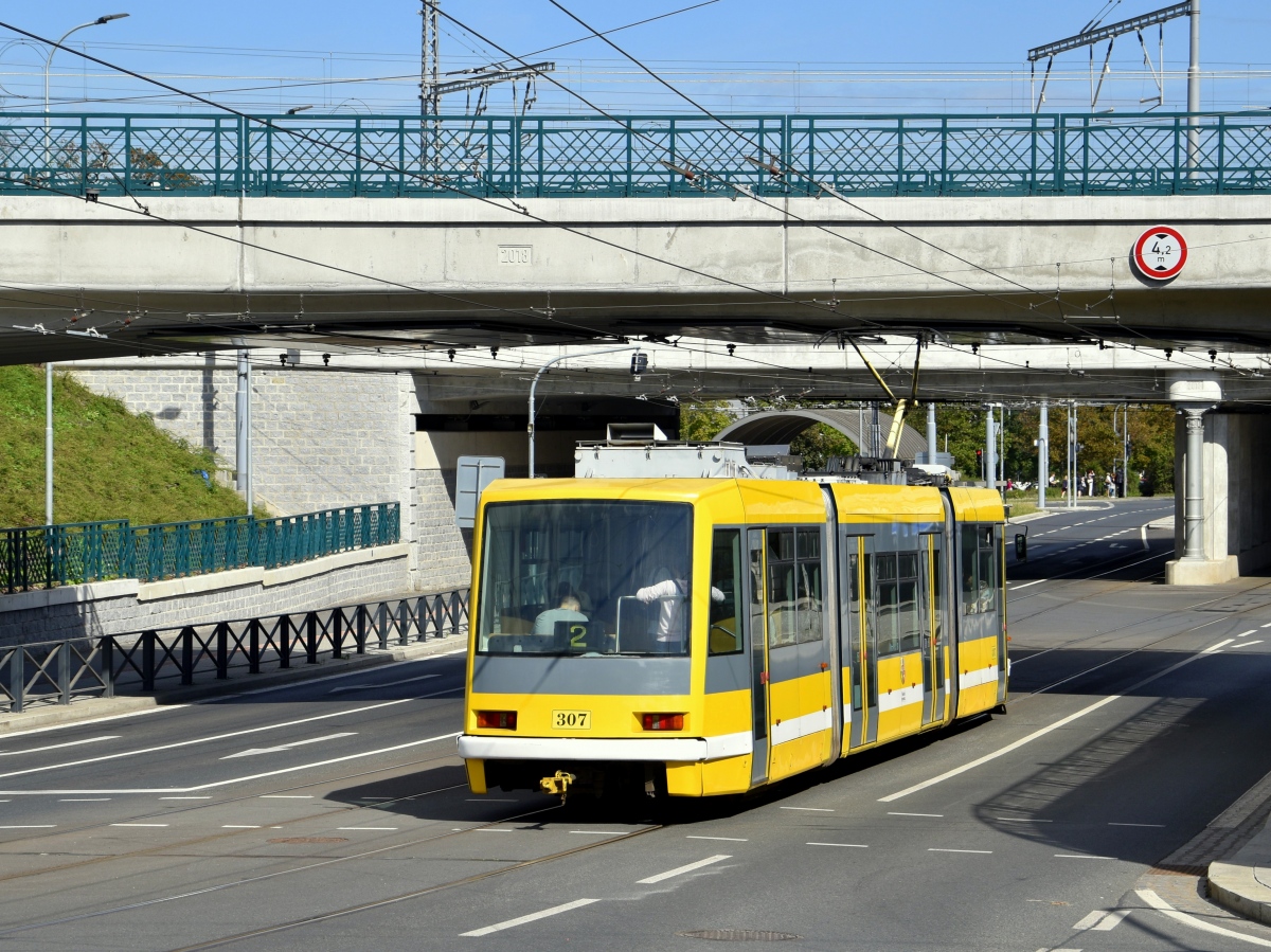 Пльзень, Škoda 03T3 Astra № 307