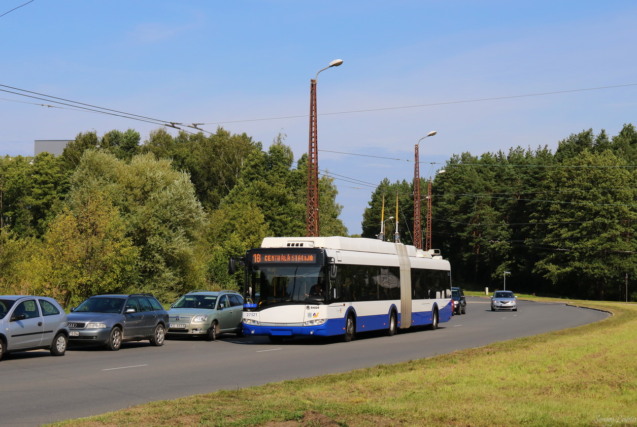 Рига, Škoda 27Tr Solaris III № 27321