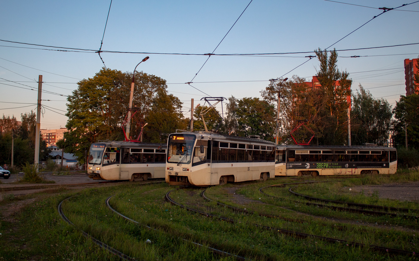 Ярославль, 71-619КТ № 25; Ярославль — Конечные станции и разворотные кольца — трамвай