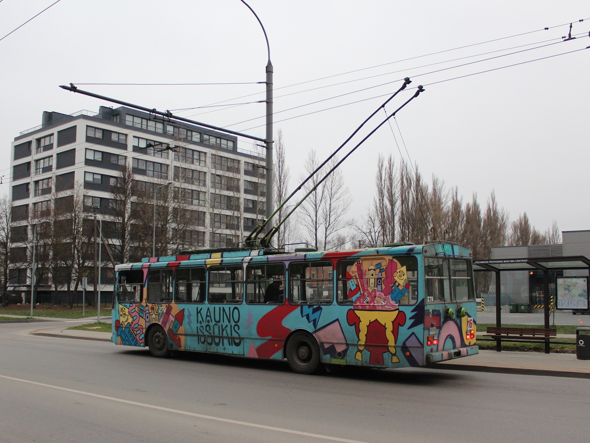 Каунас, Škoda 14Tr02/6 № 278