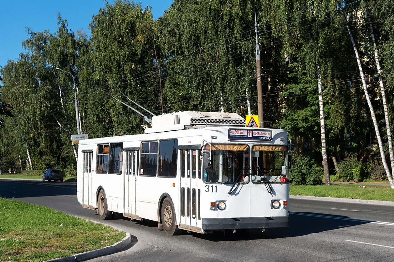 Йошкар-Ола, ЗиУ-682ГМ1 (с широкой передней дверью) № 311