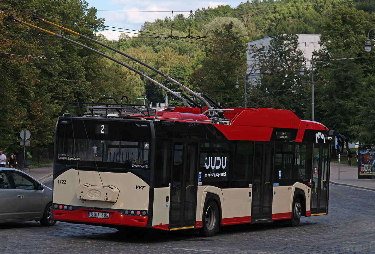 Vilnius, Solaris Trollino IV 12 Škoda # 1722