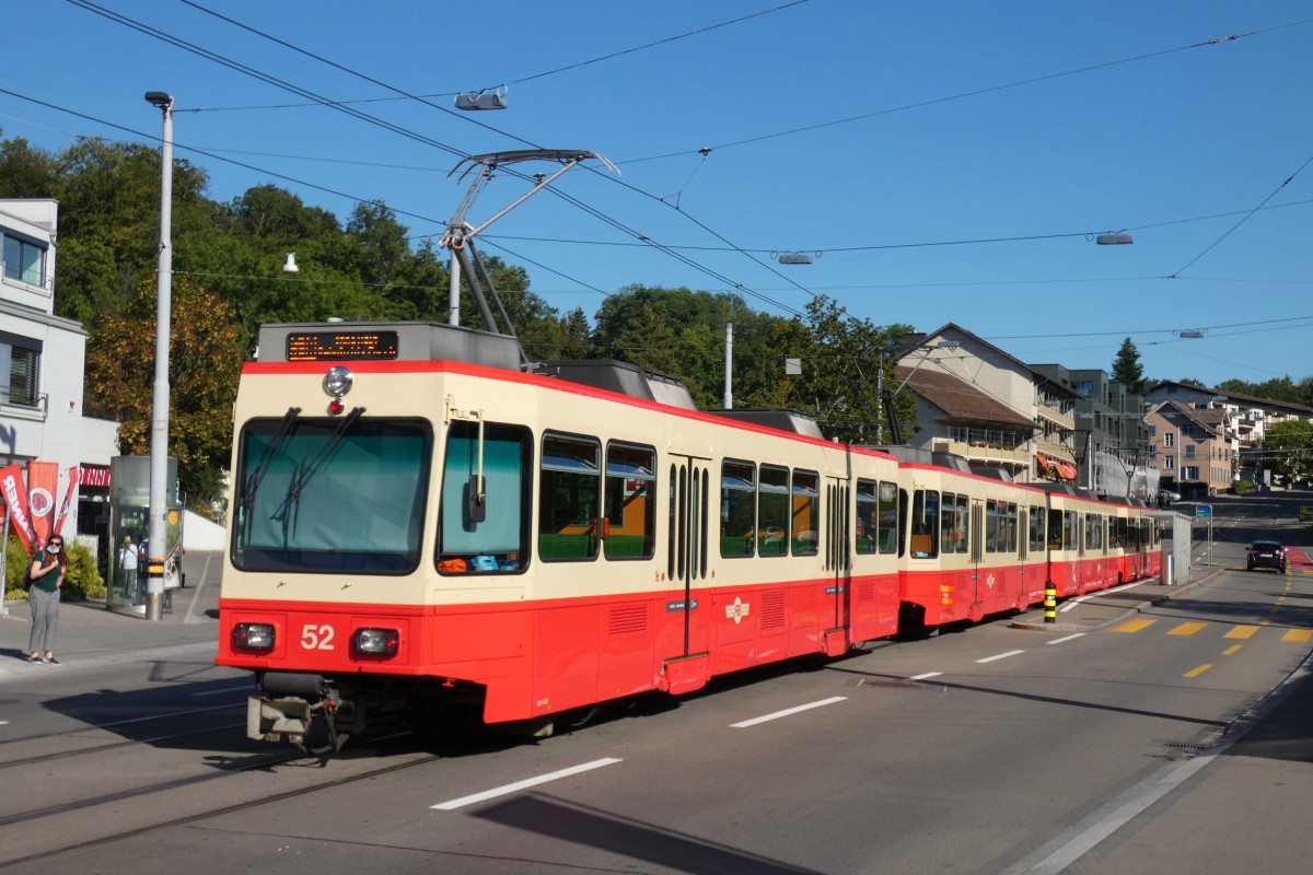 Цюрих, SWP/SIG/ABB Be 4/4 № 52