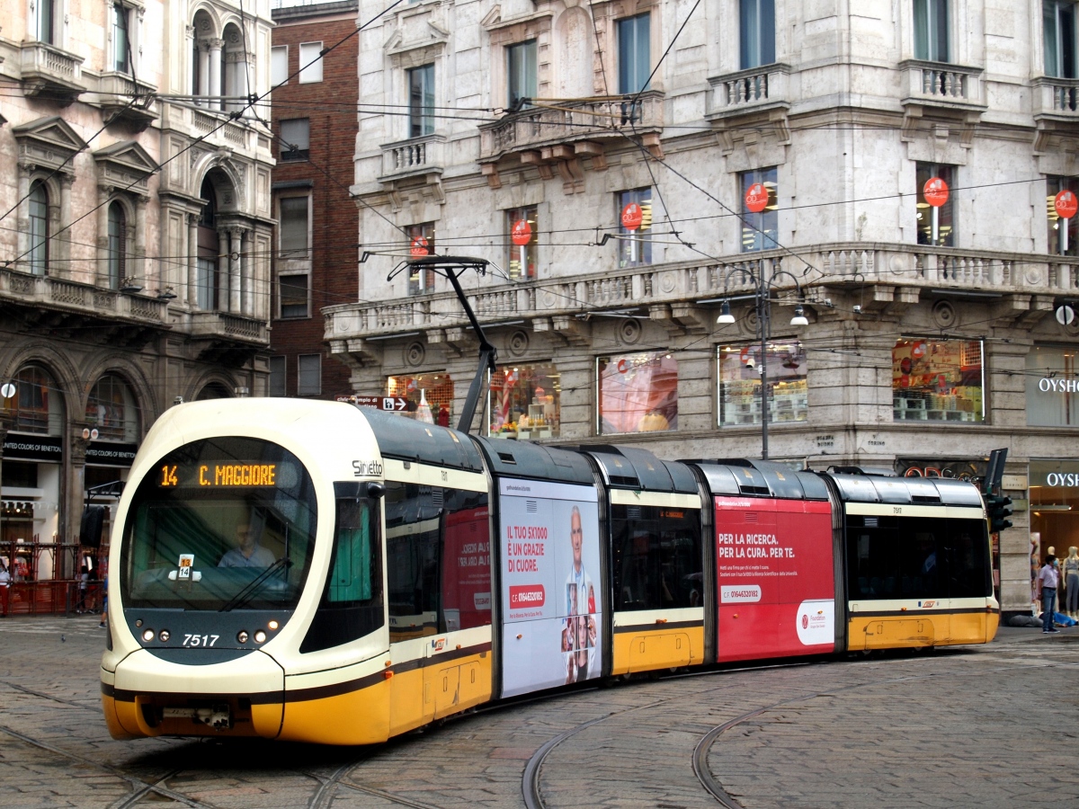 Милан, AnsaldoBreda Sirio № 7517
