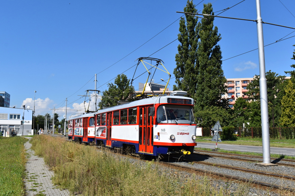 Оломоуц, Tatra T3R.P № 148