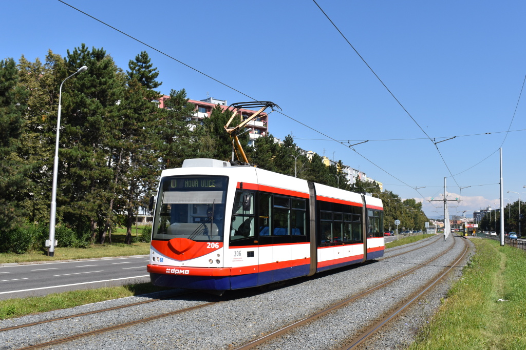 Olomouc, Inekon 01 Trio № 206