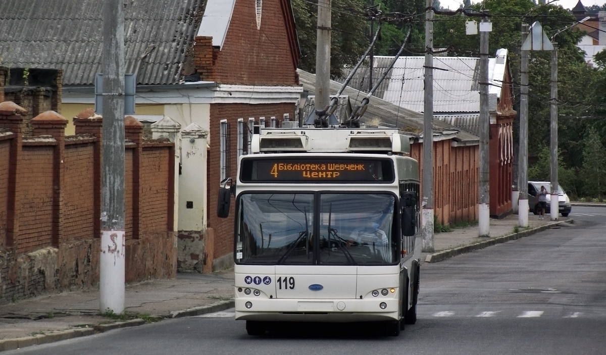 Кропивницкий, Дніпро Т103 № 119; Кропивницкий — Реконструкции, ремонты и их последствия