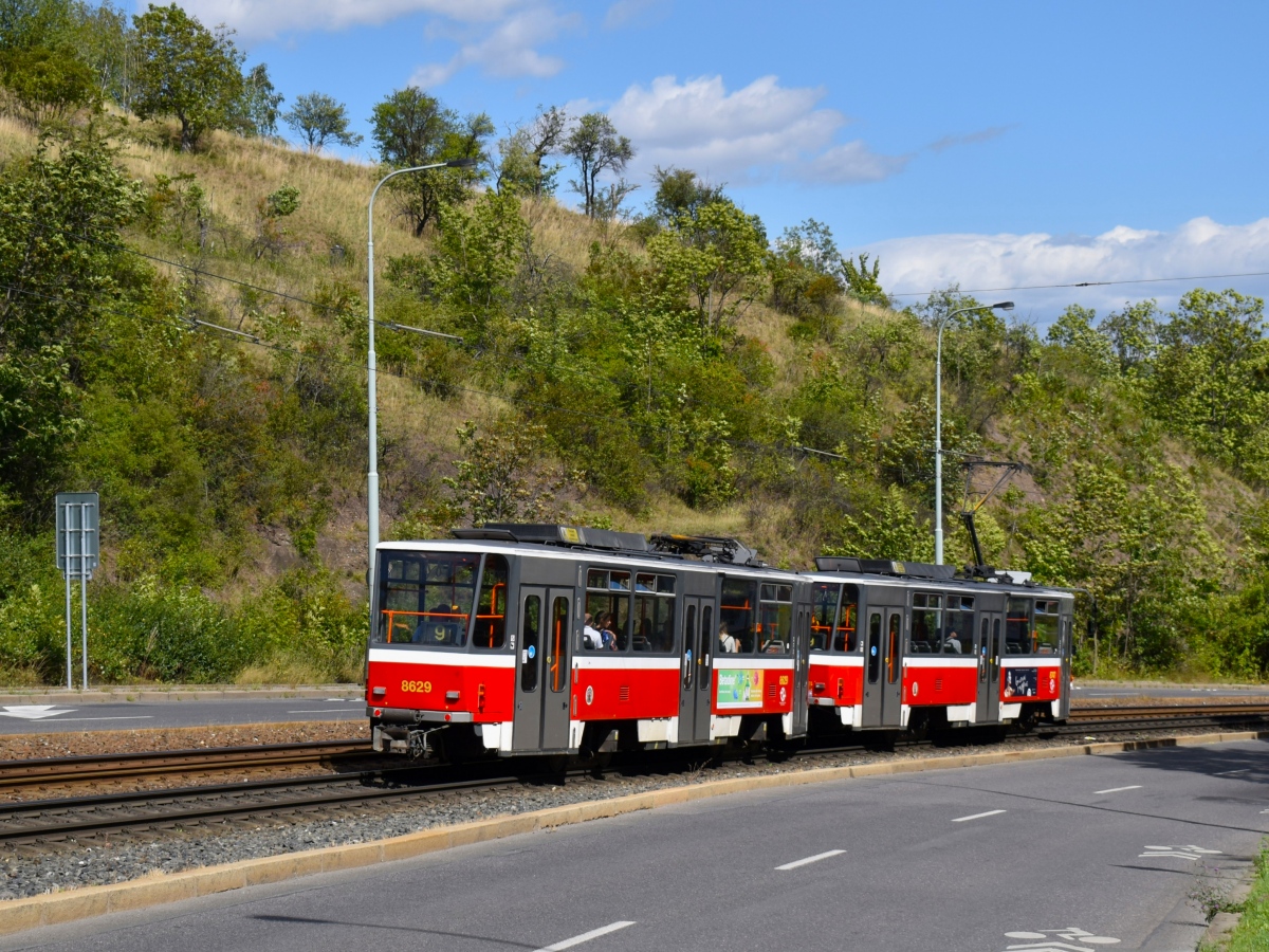 Прага, Tatra T6A5 № 8629