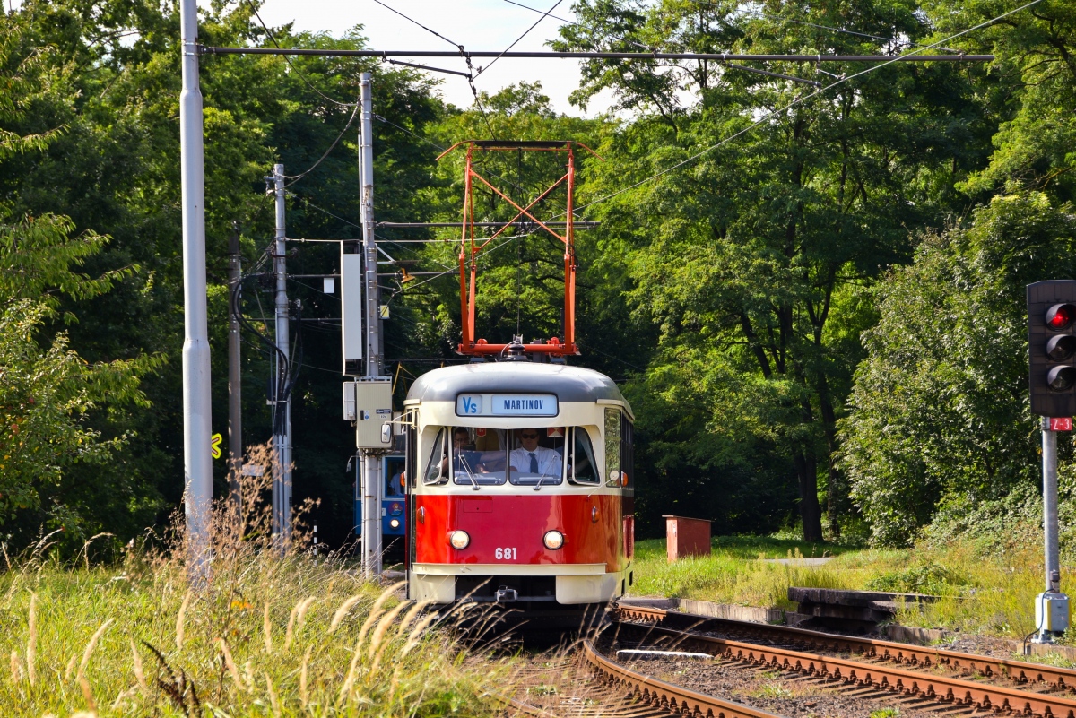 Острава, Tatra T2 № 681; Острава — Линия 5 -Vřesinská — Zátiší