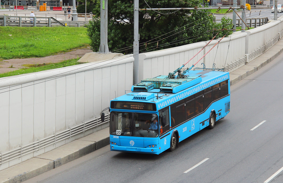 Москва, СВАРЗ-МАЗ-6235.00 № 3838