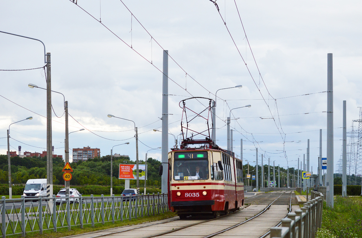 Санкт-Петербург, ЛВС-86К № 8035