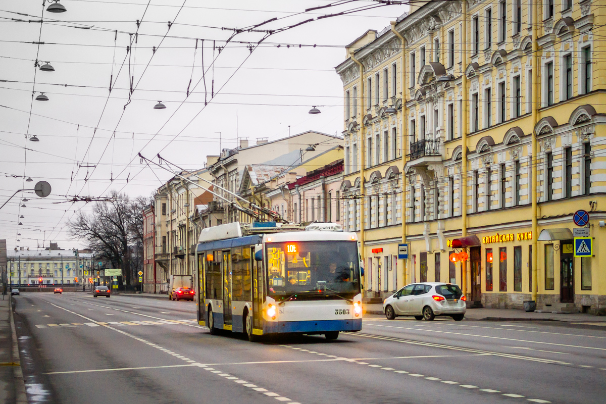 Санкт-Петербург, Тролза-5265.00 «Мегаполис» № 3503