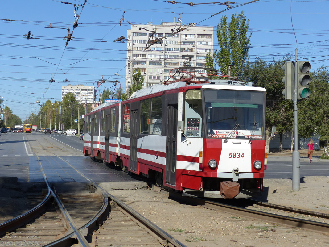Волгоград, Tatra KT8D5 № 5834