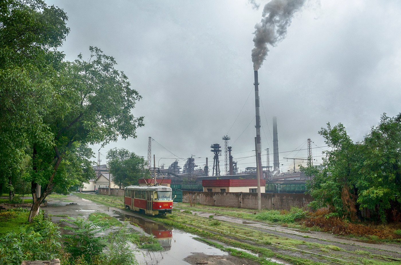 Dnipro — Tramway Lines and Infrastructure