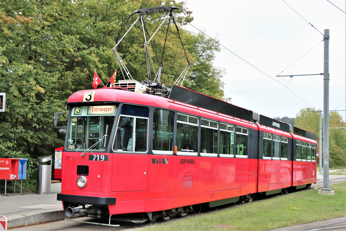 Берн, SWS/BBC Be 8/8 № 719