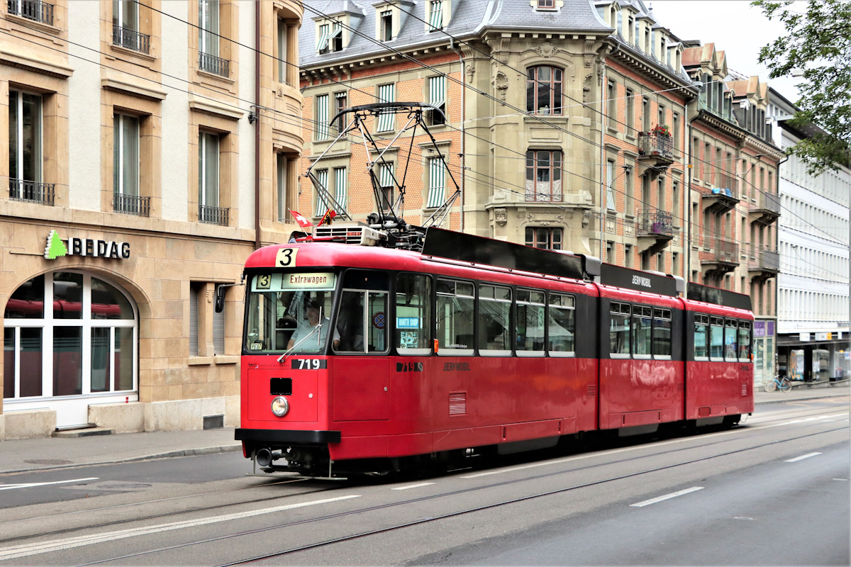 Берн, SWS/BBC Be 8/8 № 719