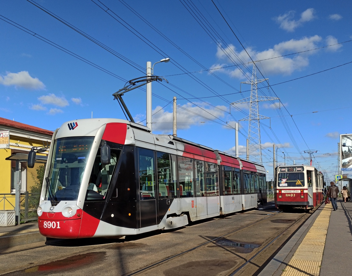 Санкт-Петербург, 71-801 (Alstom Citadis 301 CIS) № 8901