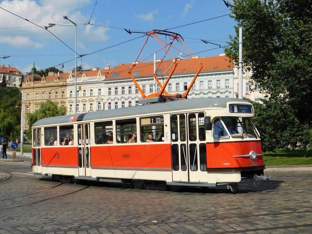 Prague, Tatra T2R № 6003