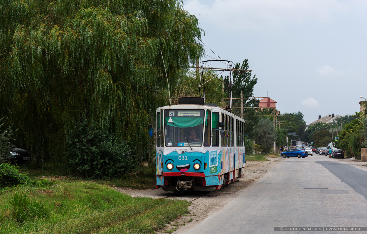 Евпатория, Tatra KT4SU № 031