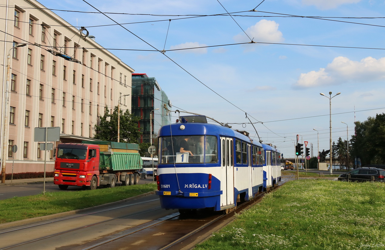 Рига, Tatra T3A № 51601