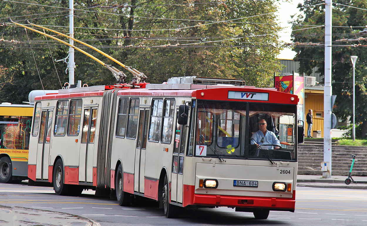 Вильнюс, Škoda 15Tr03/6 № 2604