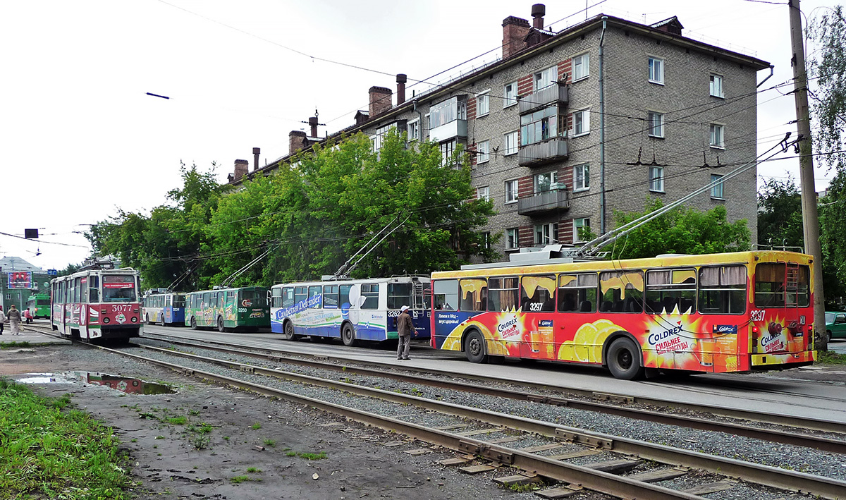 Novosibirsk, VMZ-5298.00 (VMZ-375) č. 3297; Novosibirsk — Tram and trolleybus roads