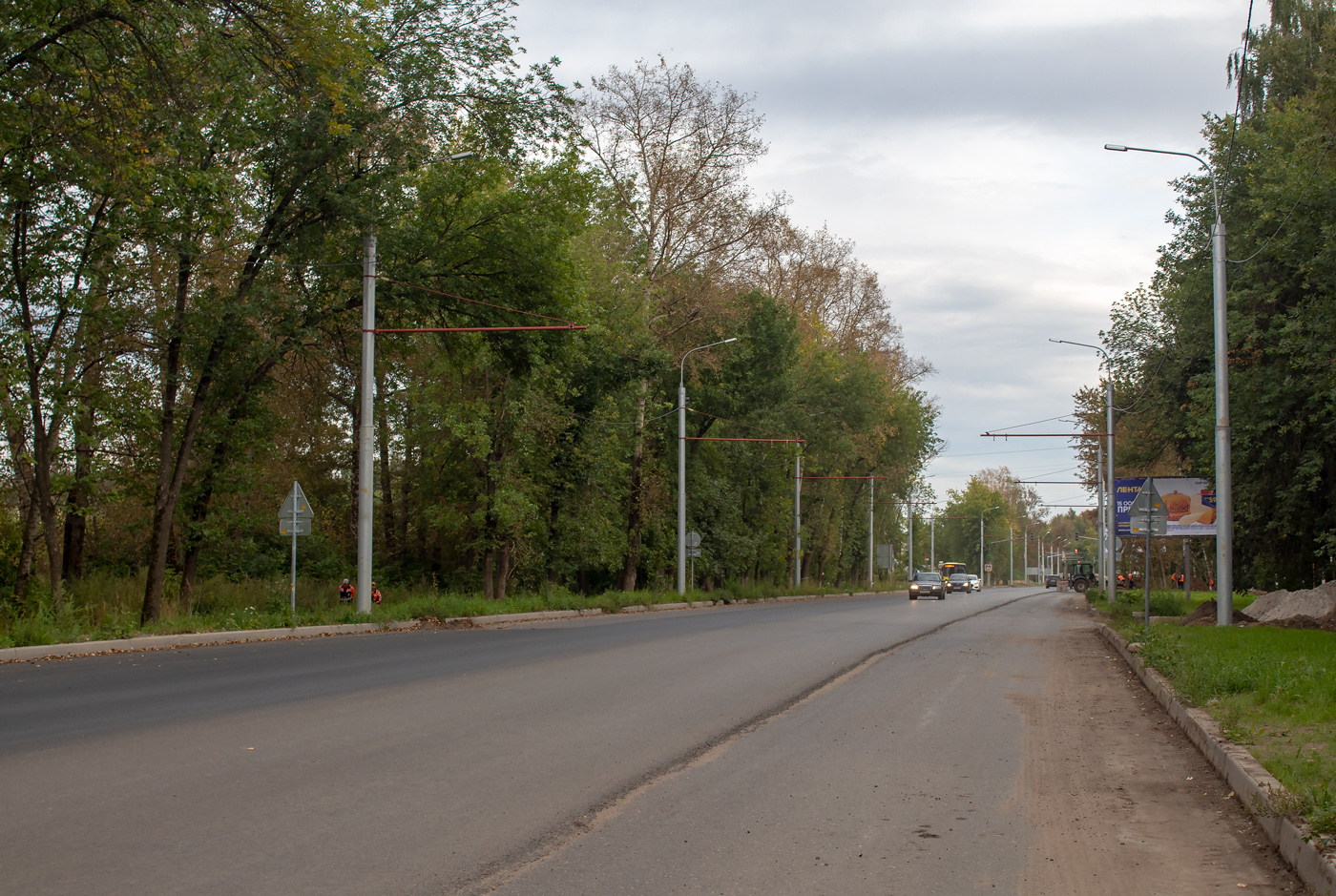 Yaroslavl — Reconstruction of tutaevsky road 2019-2020; Yaroslavl — Trolleybus lines
