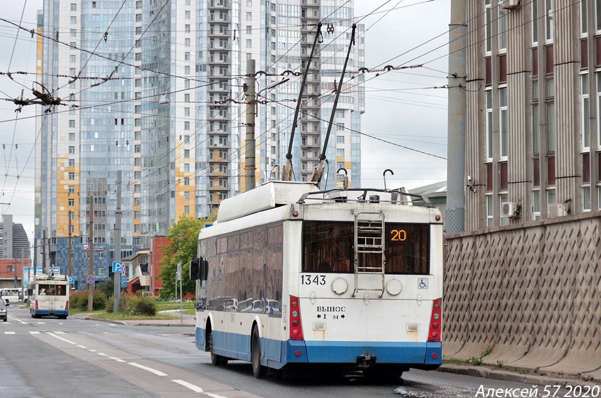 Санкт-Петербург, Тролза-5265.00 «Мегаполис» № 1343