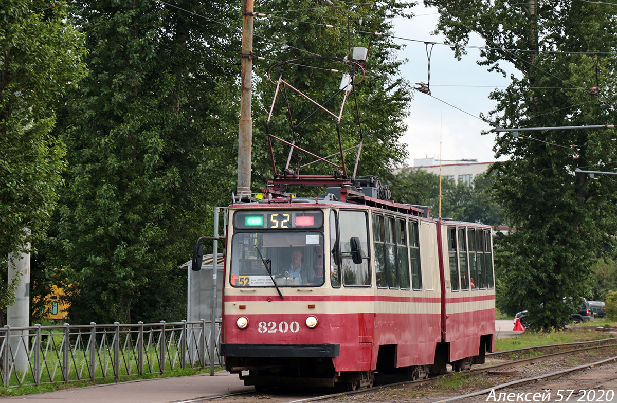 Санкт Петербург, ЛВС-86К № 8200