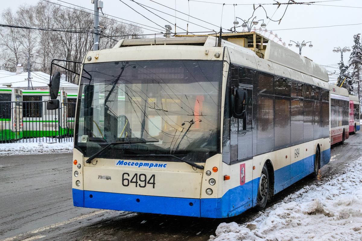 Масква, Тролза-5265.00 «Мегаполис» № 6494 Масква, Тролза-5265.00 «Мегаполис» № 6494