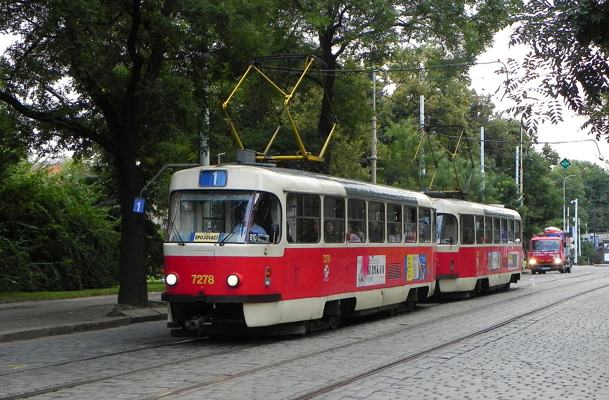 Прага, Tatra T3SUCS № 7278