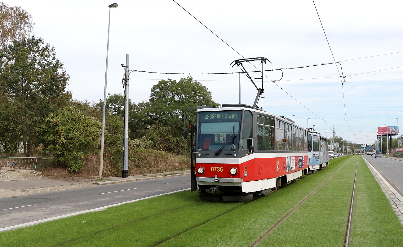 Prága, Tatra T6A5 — 8736