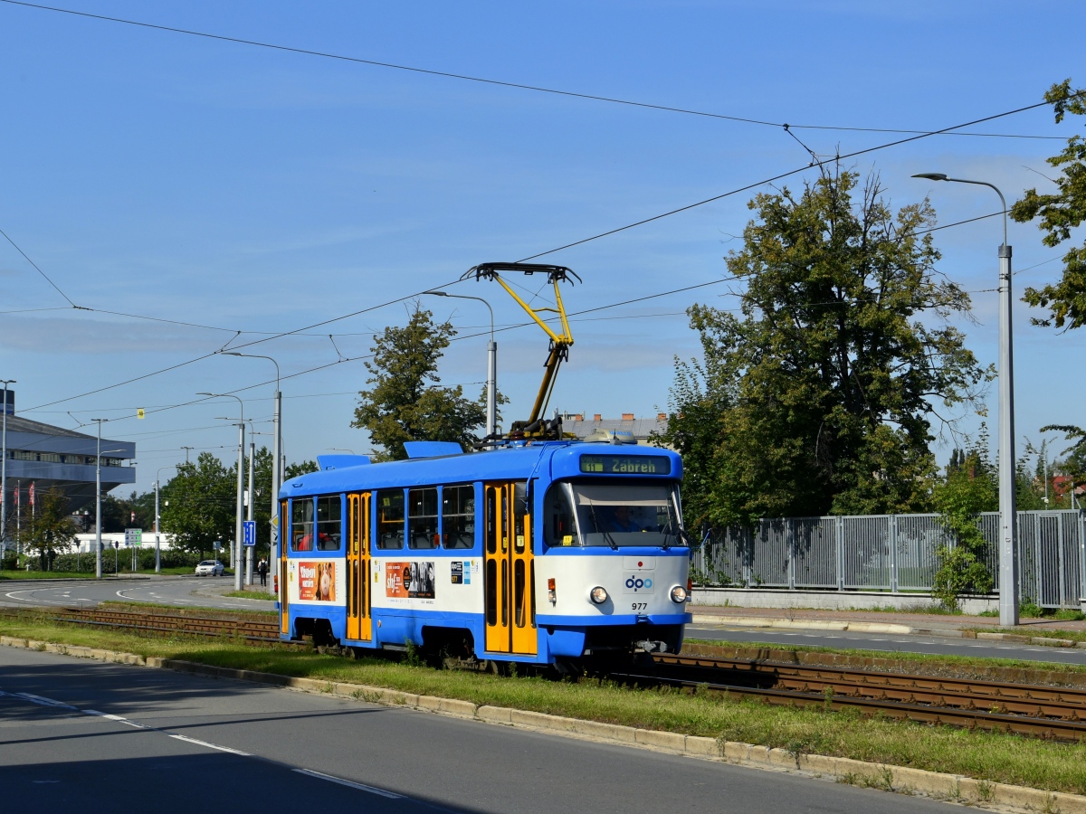 Острава, Tatra T3R.P № 977