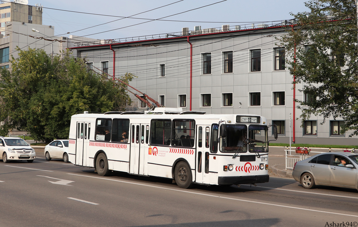 Красноярск, ЗиУ-682Г-016 (018) № 1063