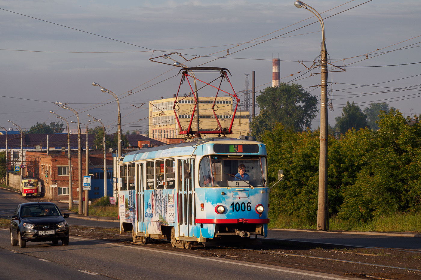 Ижевск, Tatra T3R.P № 1006