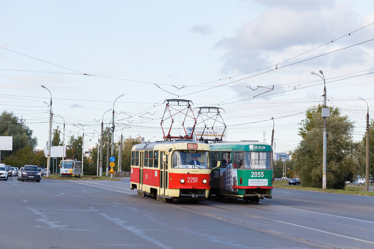 Ижевск, Tatra T3K № 2291