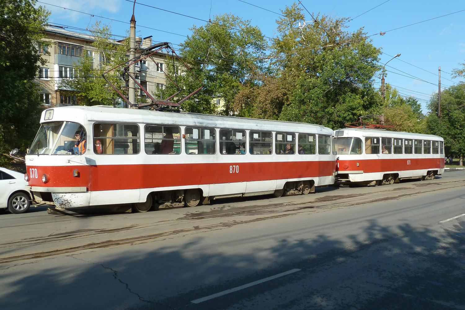 Самара, Tatra T3SU № 870 Самара, Tatra T3SU № 870