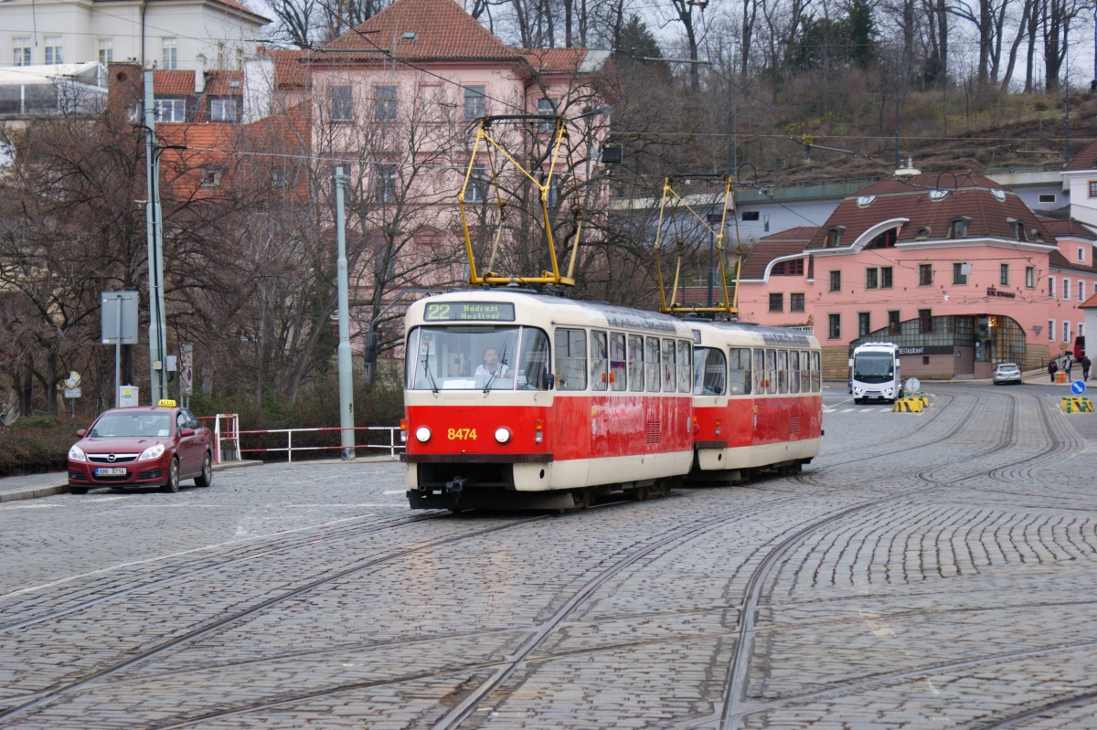Прага, Tatra T3R.P № 8474 Прага, Tatra T3R.P № 8474