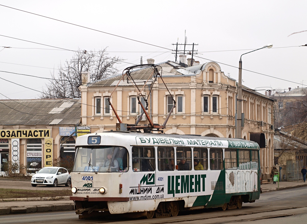 Харьков, Tatra T3SUCS № 4001