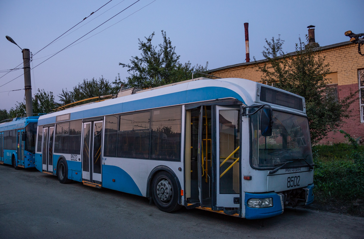 Саратов, БКМ 321 № 8502; Саратов — Поставка троллейбусов из Москвы — 2020