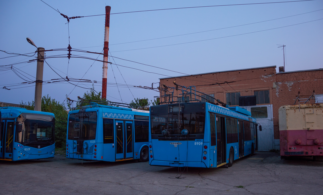 Szaratov, SVARZ-MAZ-6275 — 8909; Szaratov — Delivery of trolleybuses from Moscow — 2020