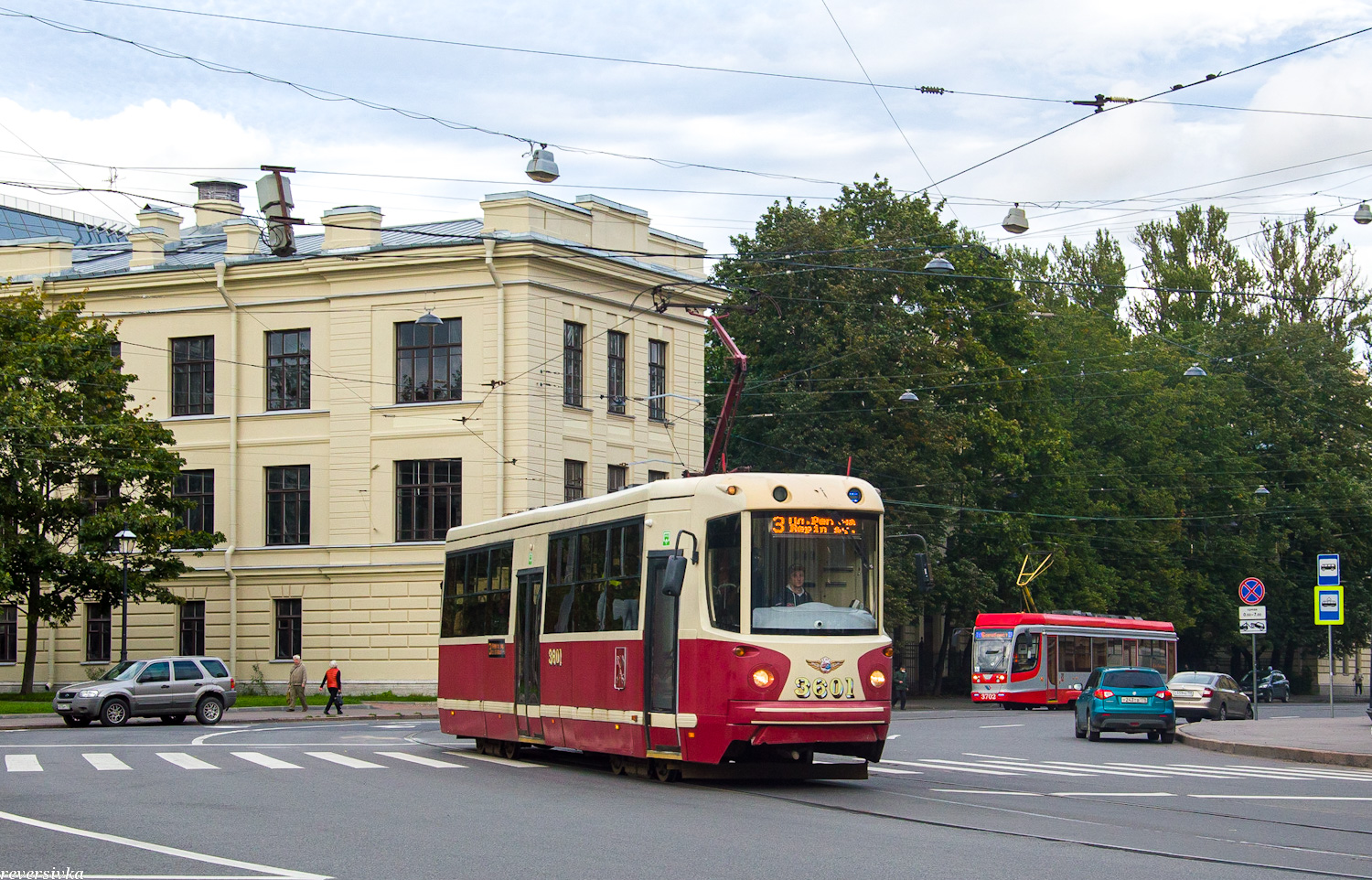 Санкт-Петербург, ЛМ-68М2 (мод. СПб ГЭТ) № 3601