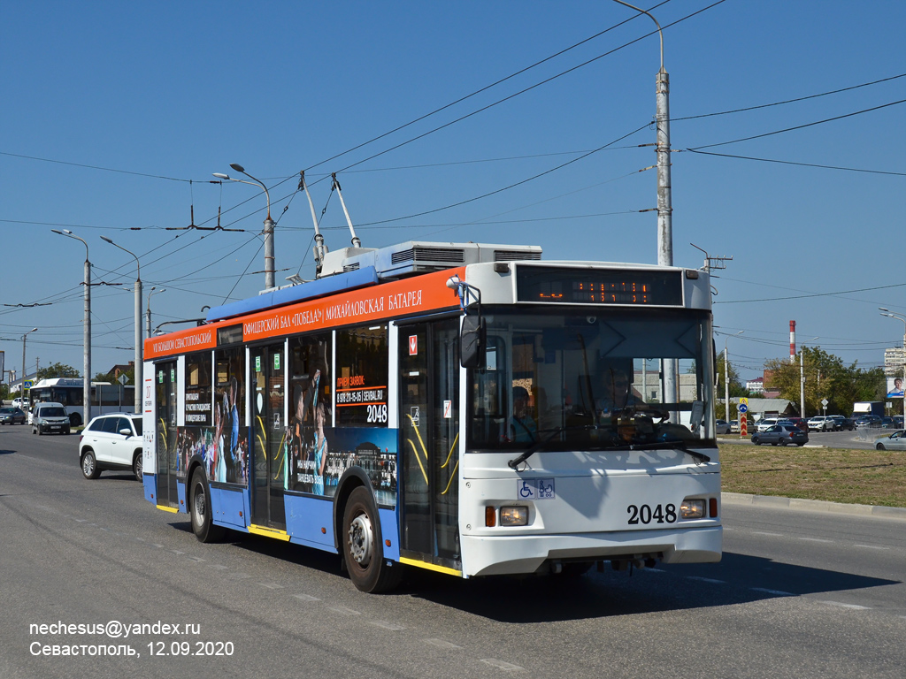 Севастополь, Тролза-5275.03 «Оптима» № 2048