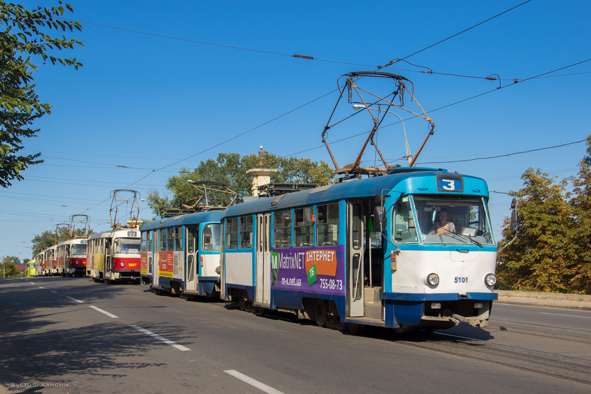 Харьков, Tatra T3A № 5101